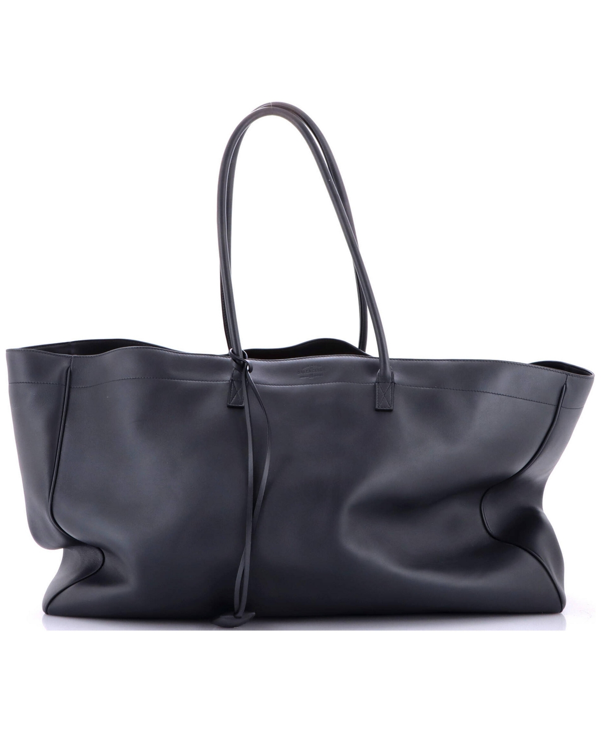 Pre-Owned Balenciaga Subway Trench Coat Bag Leather - Black