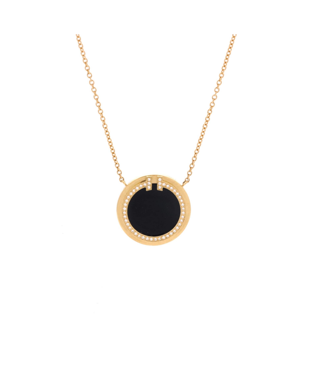 Pre-Owned Tiffany & Co Circle Pendant Necklace - 18k yellow gold