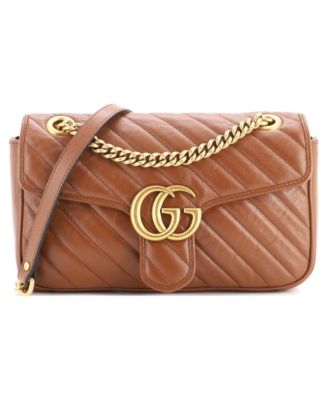 Small GG Marmont Flap Bag Matelasse Leather