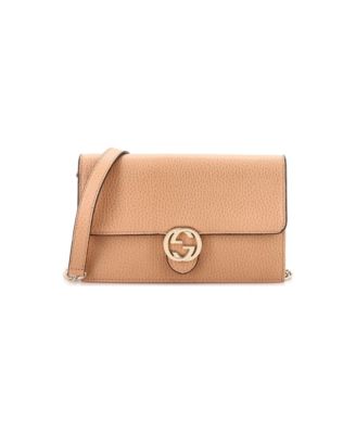 Interlocking Wallet on Chain Leather