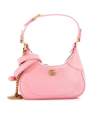 Small Aphrodite Zip Shoulder Bag Leather