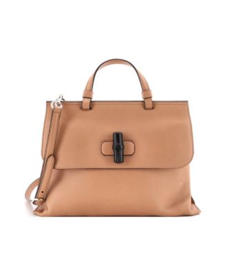 Medium Bamboo Daily Top Handle Bag Leather