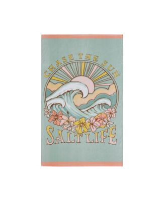 Chase The Sun Cotton Beach Towel, 64" x 38"