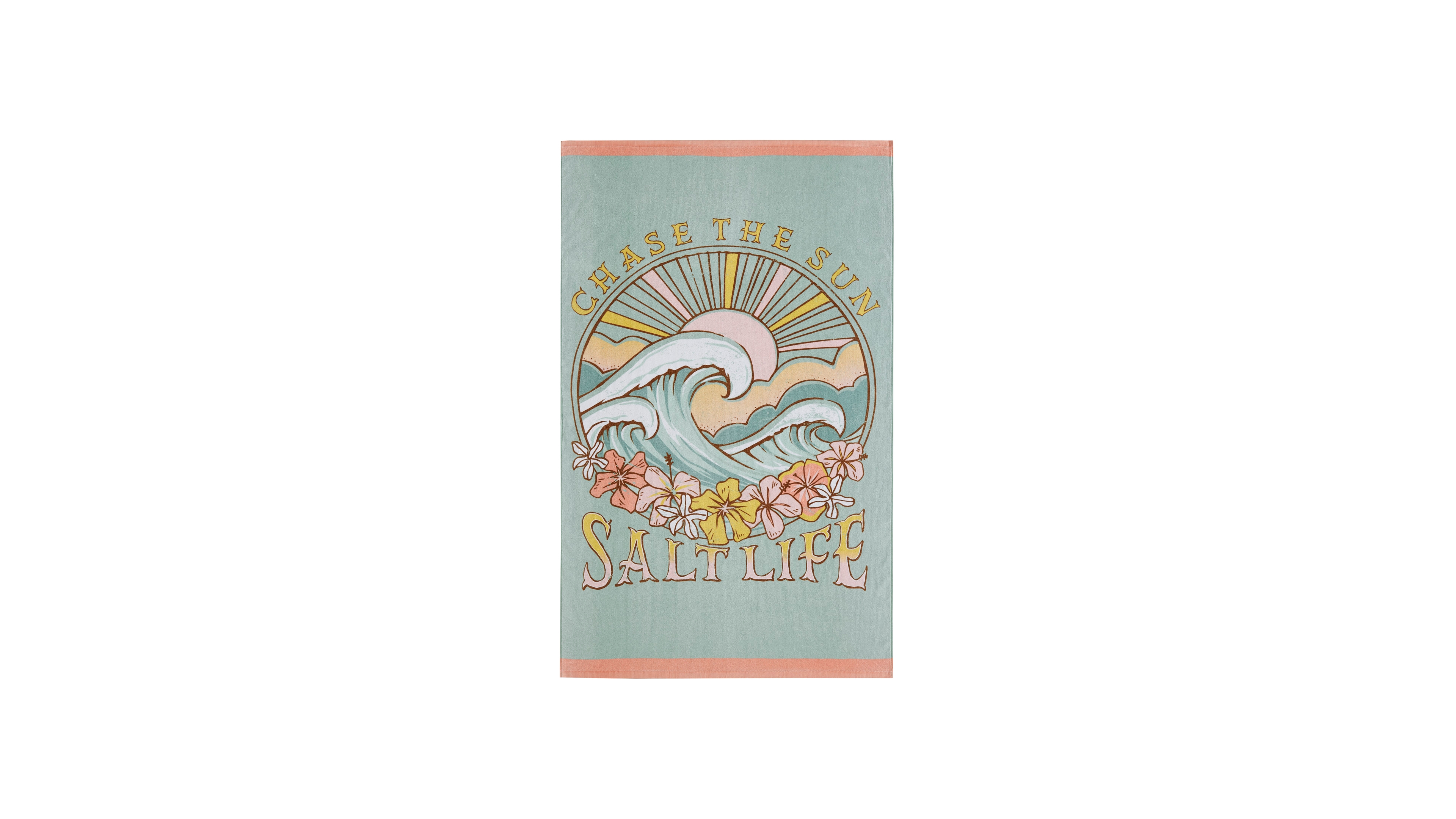 Salt Life Chase The Sun Cotton Beach Towel, 64" x 38"