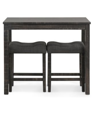 Sora Wood 3-Pc Counter Height Dining Set