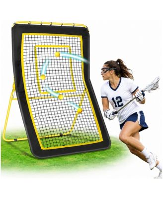 5 Angle Adjustable Lacrosse Rebounder Net Portable Training Target