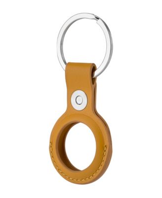 Leather AirTag Ring Holder for Apple AirTag 2021