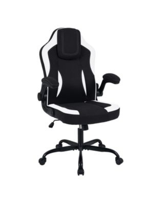 Ergonomic High-Back Office Chair with 90-Degree Flip-up Armrests