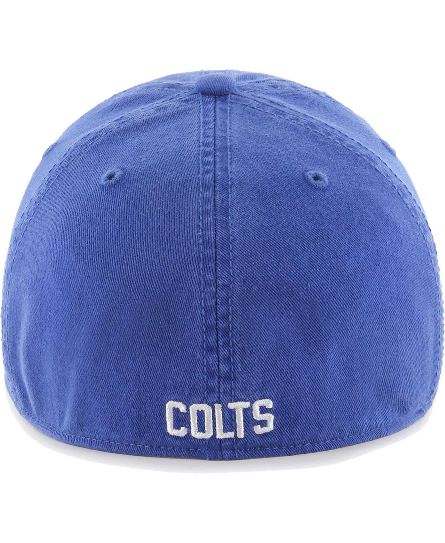 Мужская кепка '47 Brand Royal Indianapolis Colts Gridiron Classics Franchise Fitted Hat — фото 2