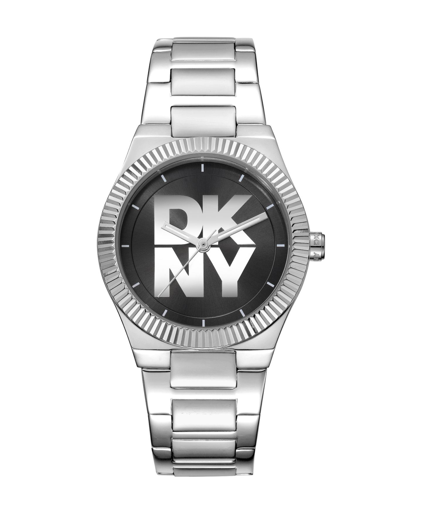 Женские часы DKNY Quartz Water-Resistant Stainless Steel Bracelet Watch, 33mm, цвет: Серебряный — фото 1