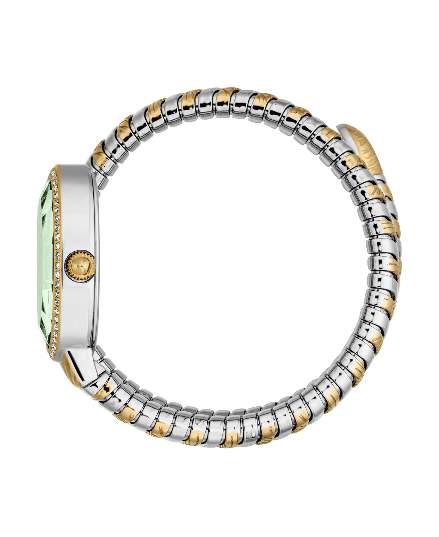 Женские часы Just Cavalli Quartz Two Tone Stainless Steel Bracelet Watch, цвет: Двухцветный — фото 3