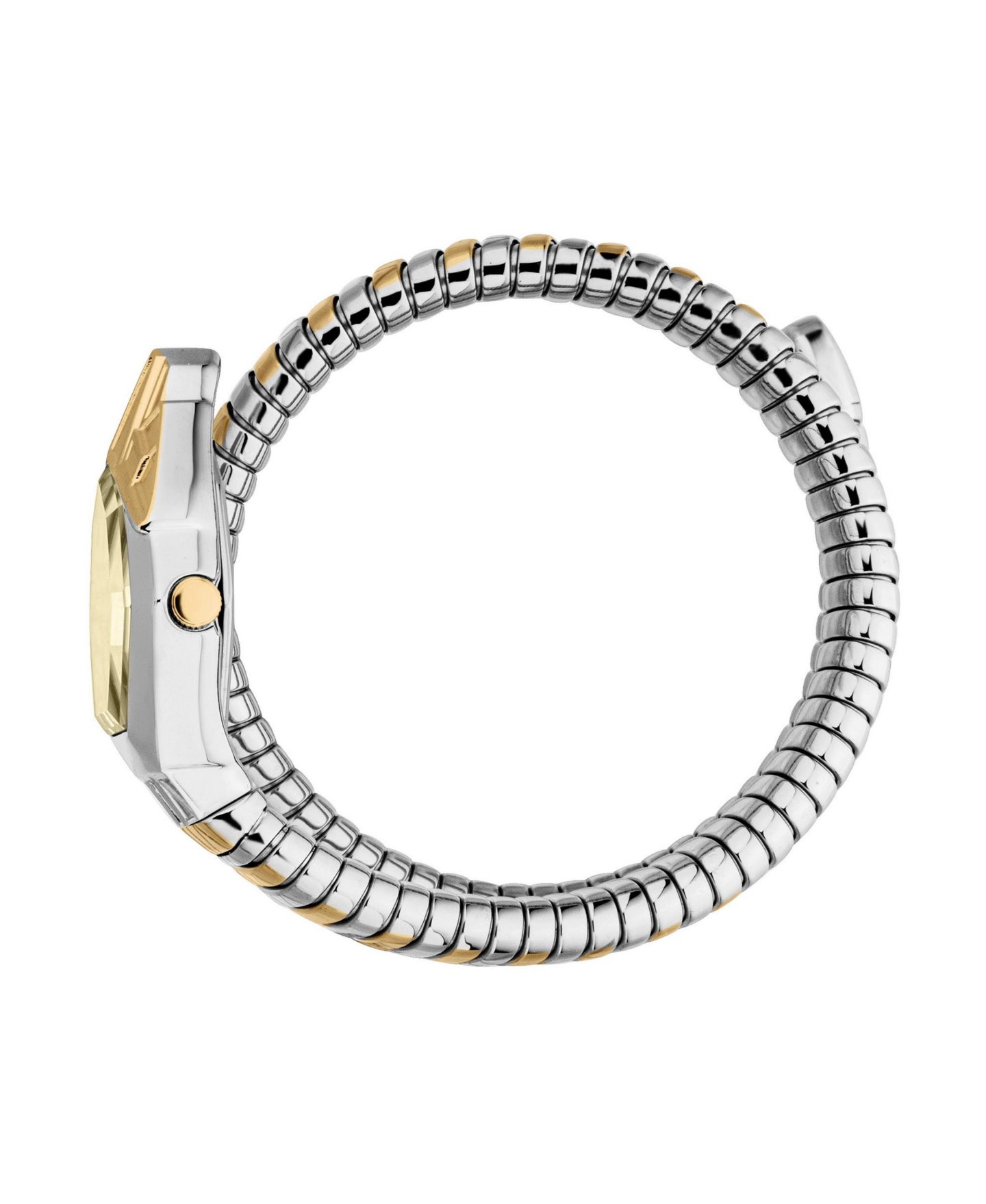 Женские часы Just Cavalli Quartz Two Tone Stainless Steel Bracelet Watch, цвет: Двухцветный — фото 3