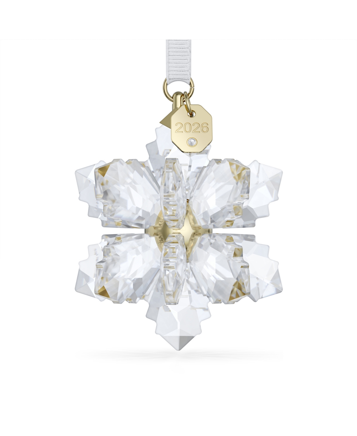Swarovski 2026 Annual Edition 3D Snowflake Ornament - White