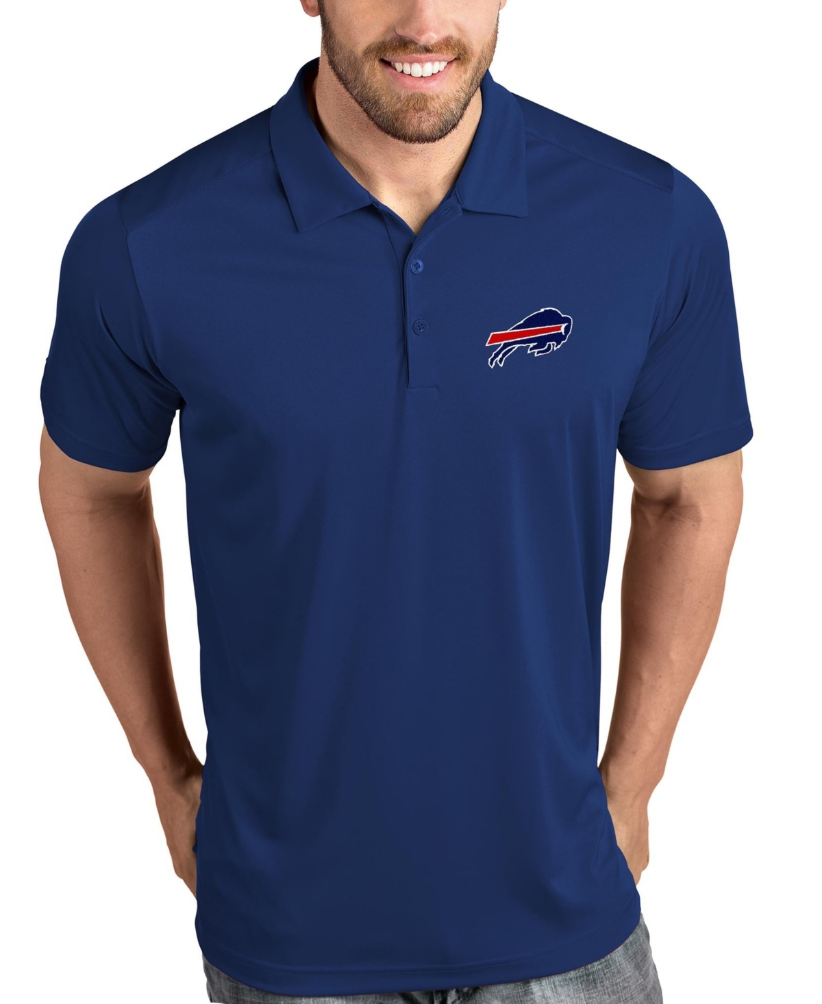 Antigua Men's Buffalo Bills Tribute Royal Polo Shirt - Royal