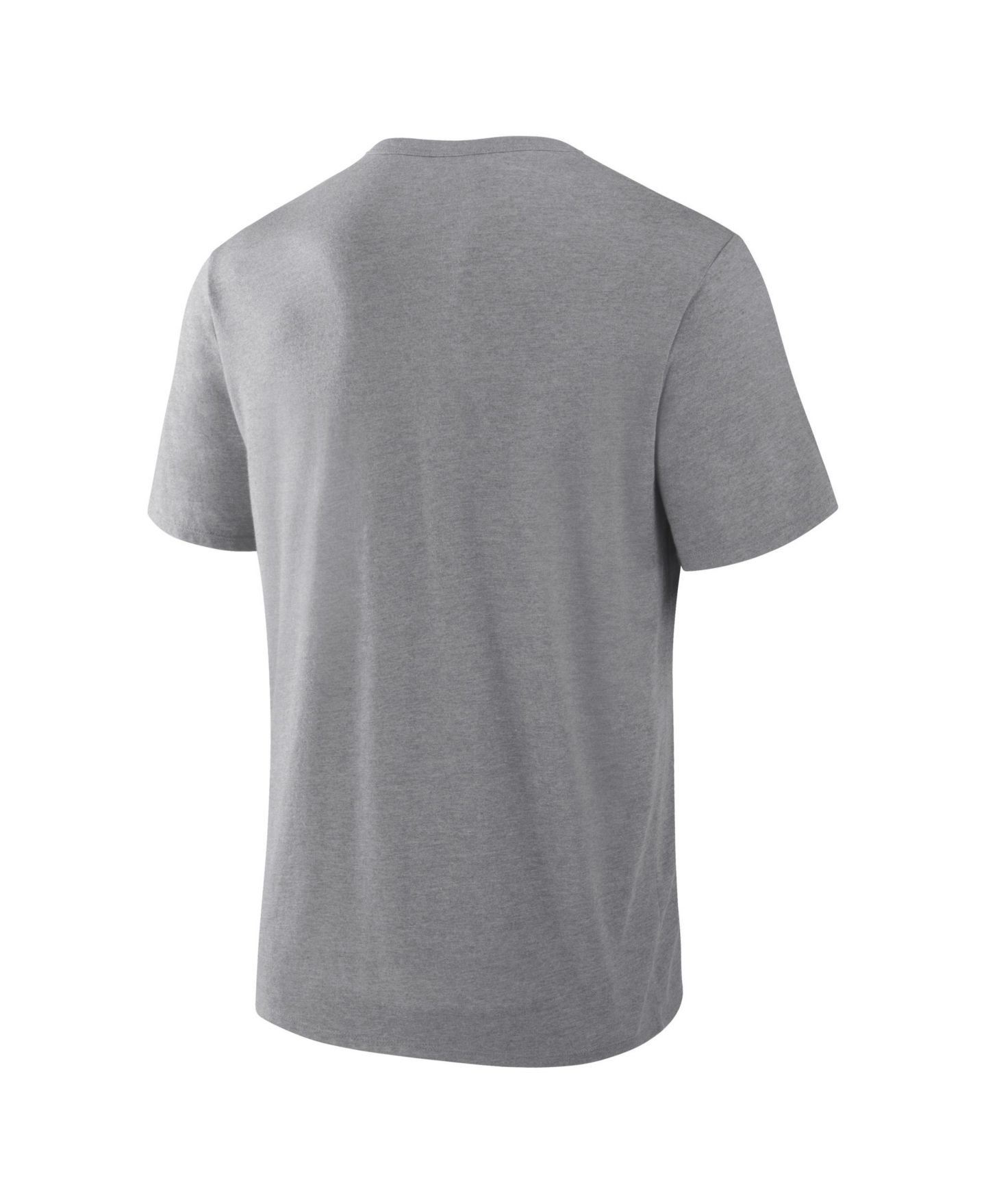 Мужская футболка Fanatics Heather Gray New York Jets First Down Tribute Tri-Blend — фото 5