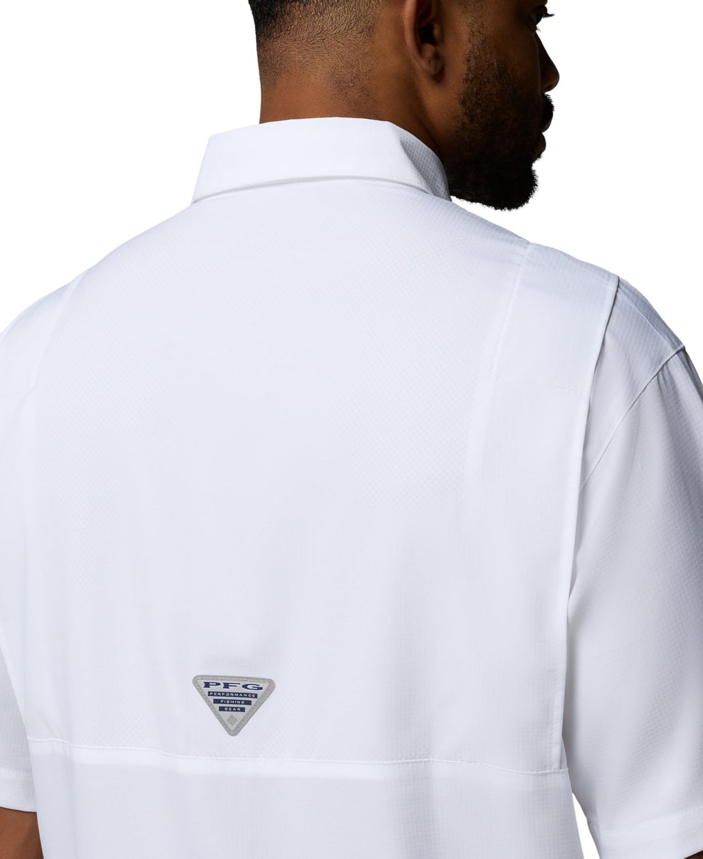 Мужская рубашка Columbia White Florida Gators Tamiami Omni-Shade Button-Down — фото 4