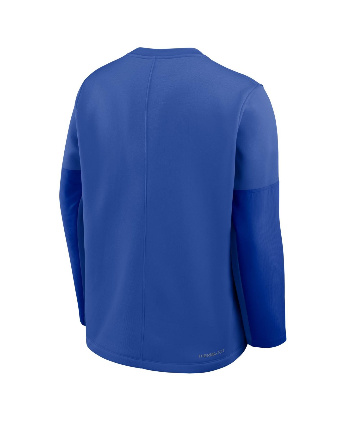 Мужская футболка Nike Royal Kentucky Wildcats 2025 Sideline Coach Therma-FIT Long-Sleeve — фото 6
