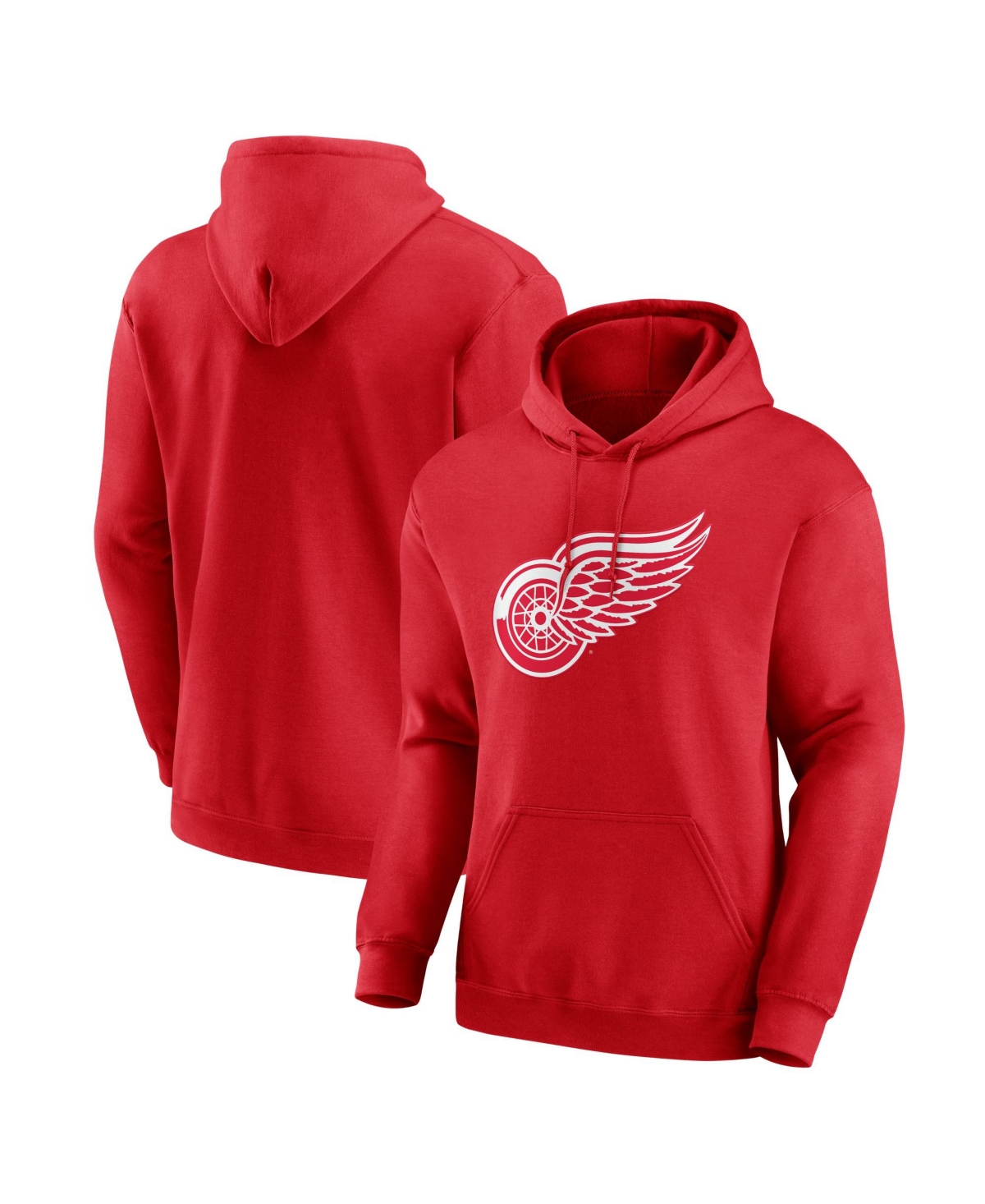 Logo Athletic Men's Red Detroit Red Wings Essential Hoodie - Red