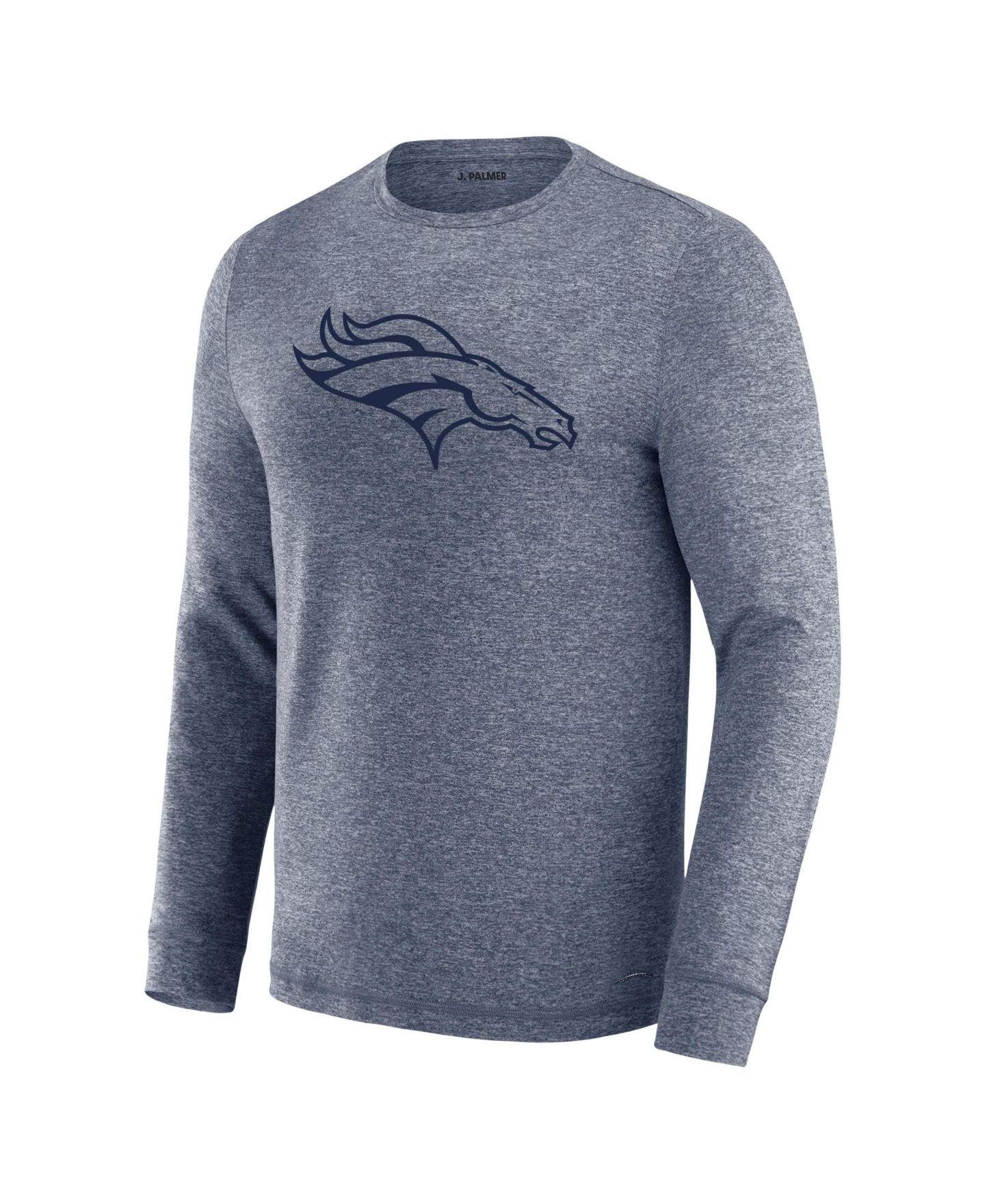 Мужская футболка J. Palmer Navy Denver Broncos Four Down Long-Sleeve — фото 2