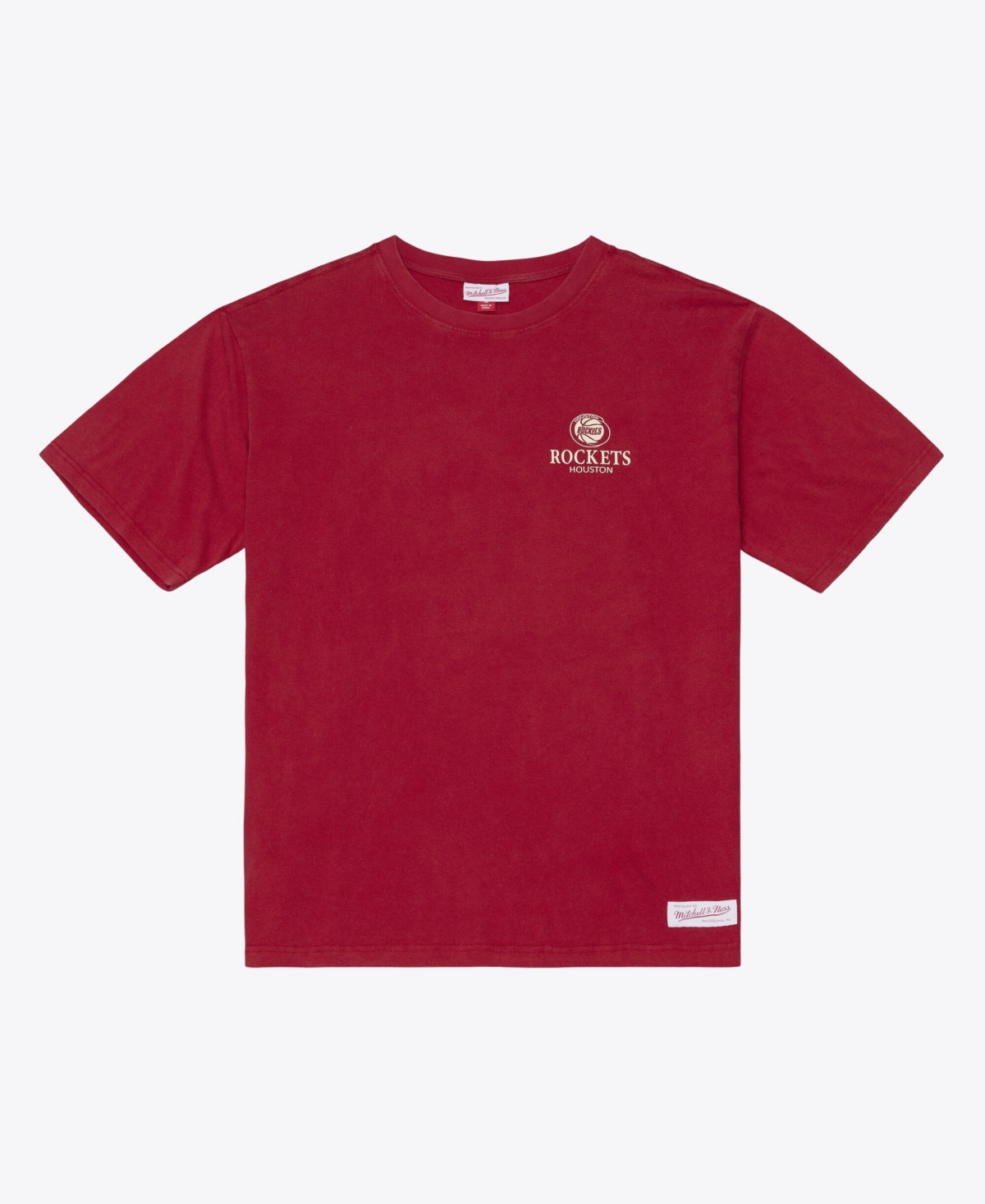 Mitchell & Ness Men's Red Houston Rockets Core Essentials T-Shirt - Red