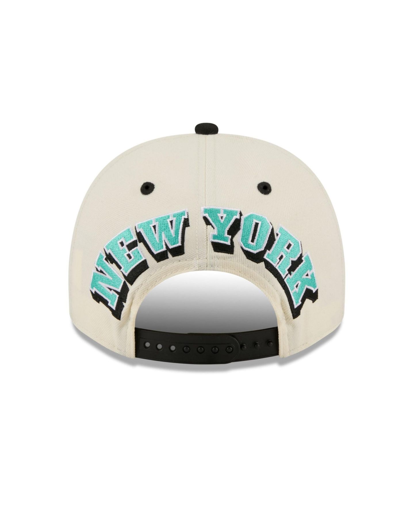Мужская кепка New Era White New York Liberty Wordmark 9FIFTY A-Frame Snapback Hat — фото 4