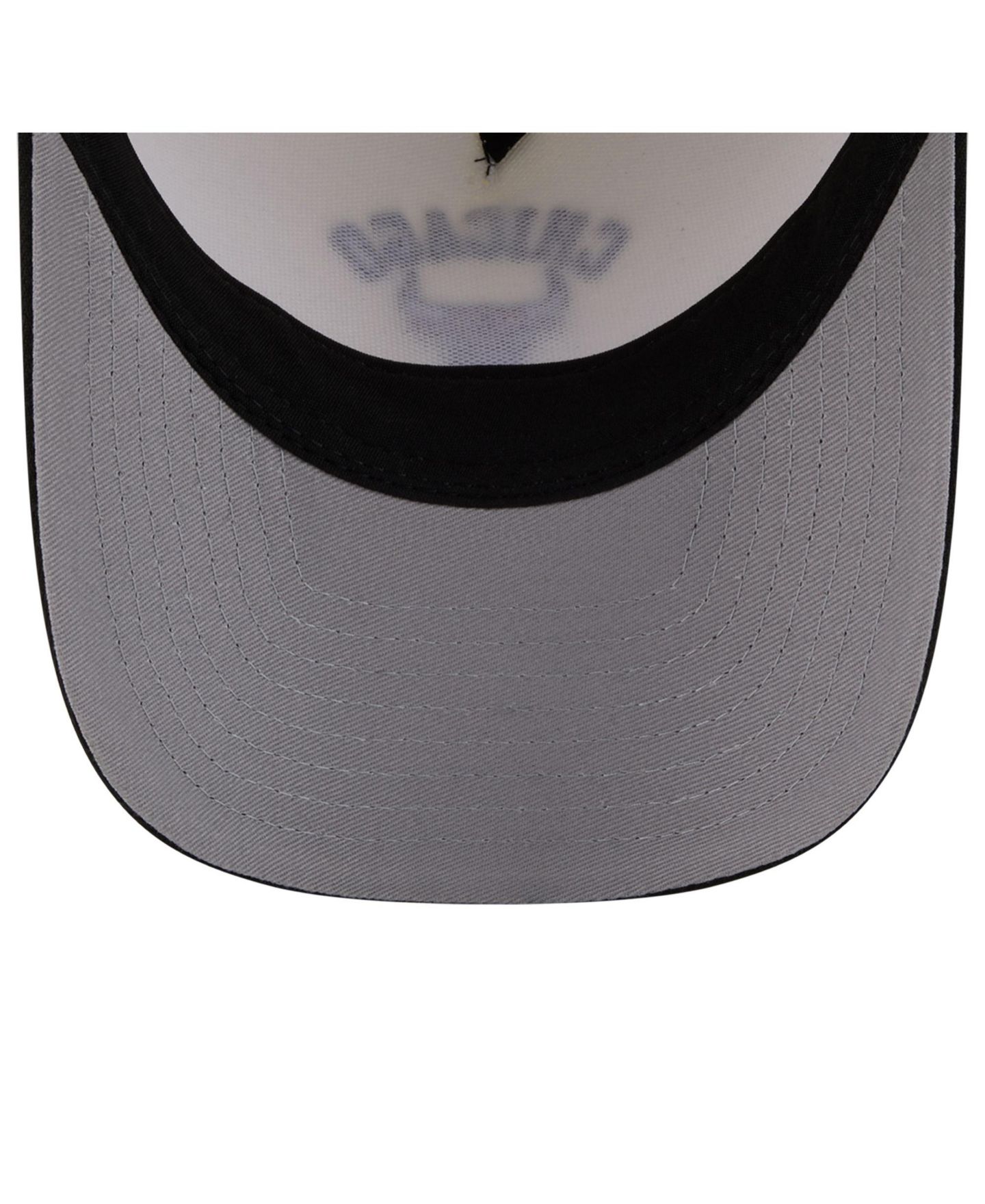 Мужская кепка New Era Black/White Chicago Bulls Arch 9FORTY A-Frame M-Crown Adjustable Hat — фото 5