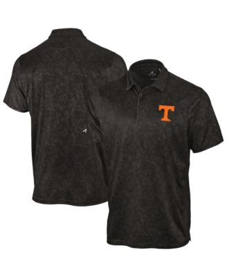 Men's Black Tennessee Volunteers Lush Polo Shirt
