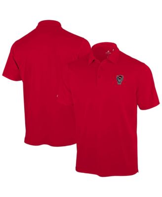 Men's Red NC State Wolfpack Unshakeable Solid Polo Shirt