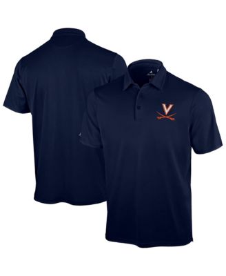 Men's Navy Virginia Cavaliers Unshakeable Solid Polo Shirt