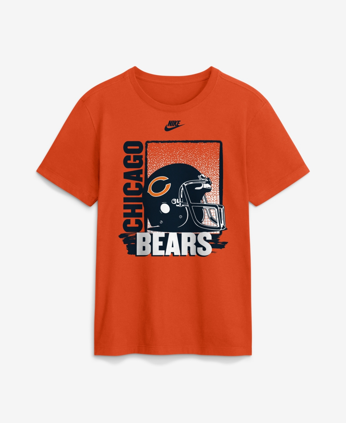 Nike Men's Orange Chicago Bears Vintage Power Game Club T-Shirt - Orange