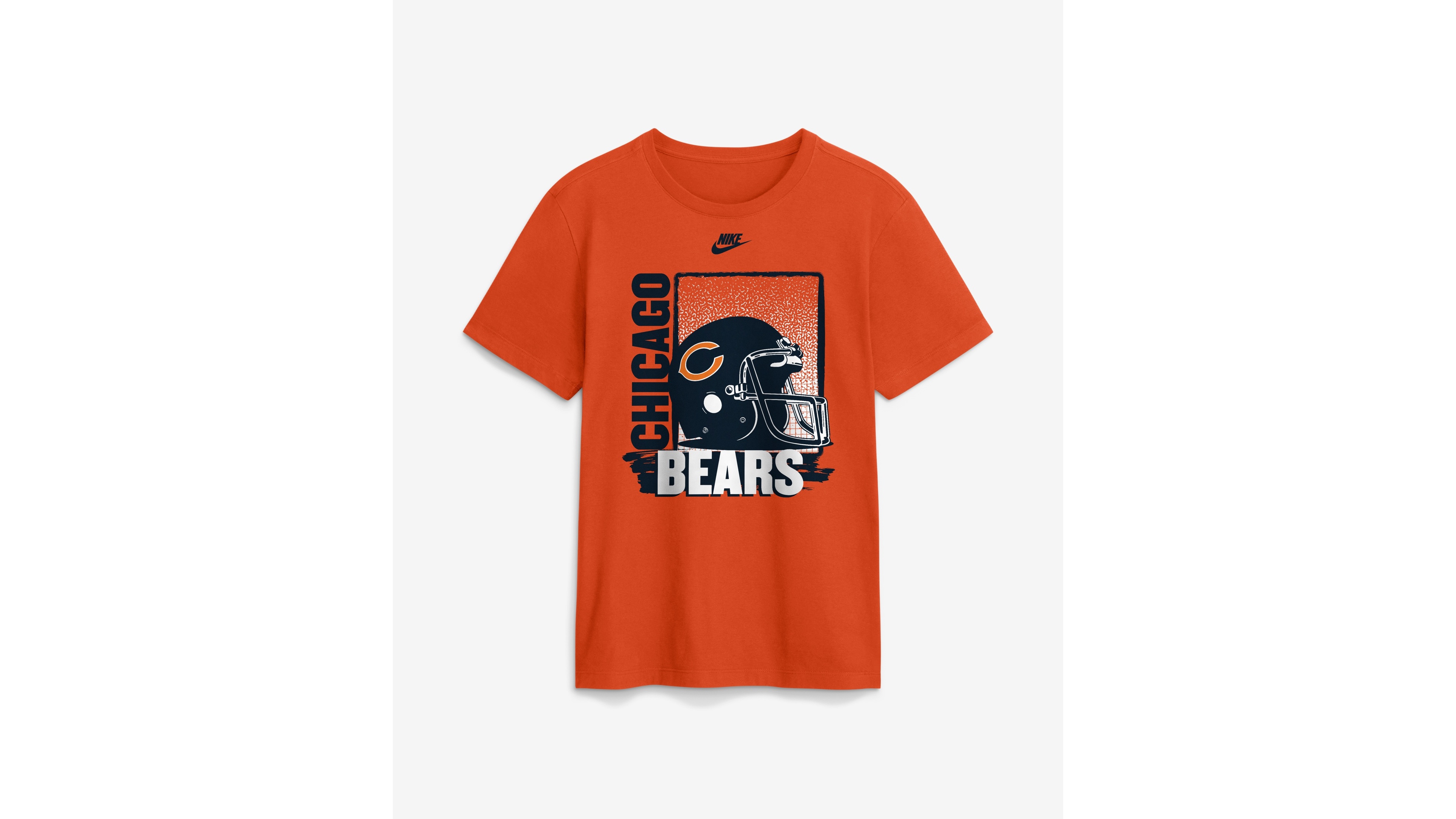 Nike Men's Orange Chicago Bears Vintage Power Game Club T-Shirt