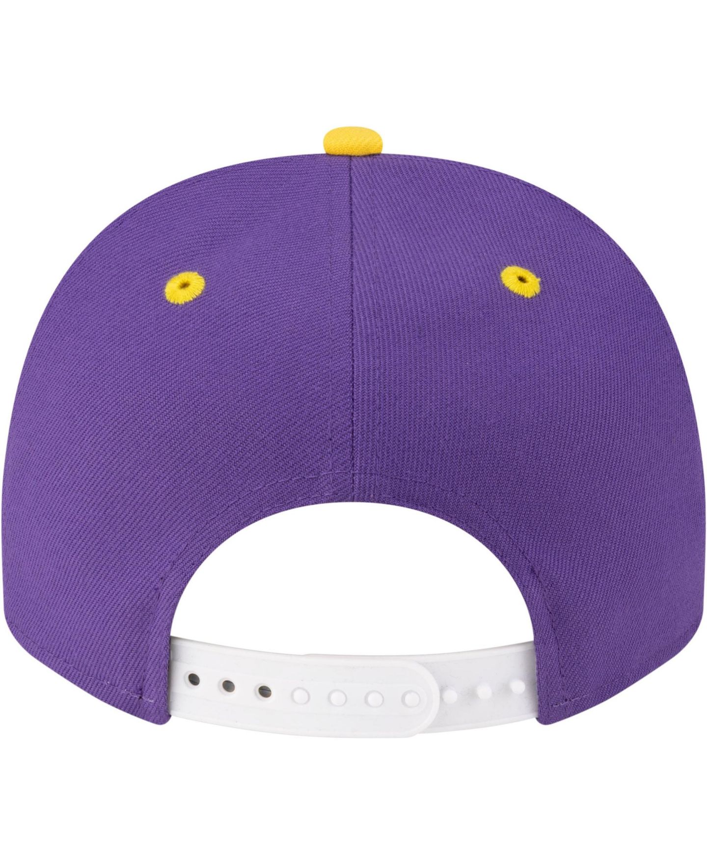 Мужская кепка New Era Purple/Gold Los Angeles Lakers 80s Throwback A-Frame 9FIFTY Snapback Hat — фото 4