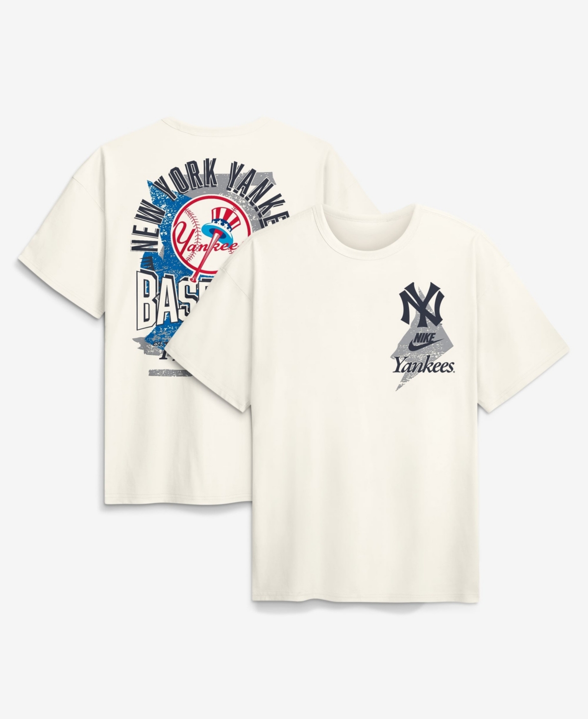 Nike Men's Cream New York Yankees Max90 Arch Heavyweight T-Shirt - Cream