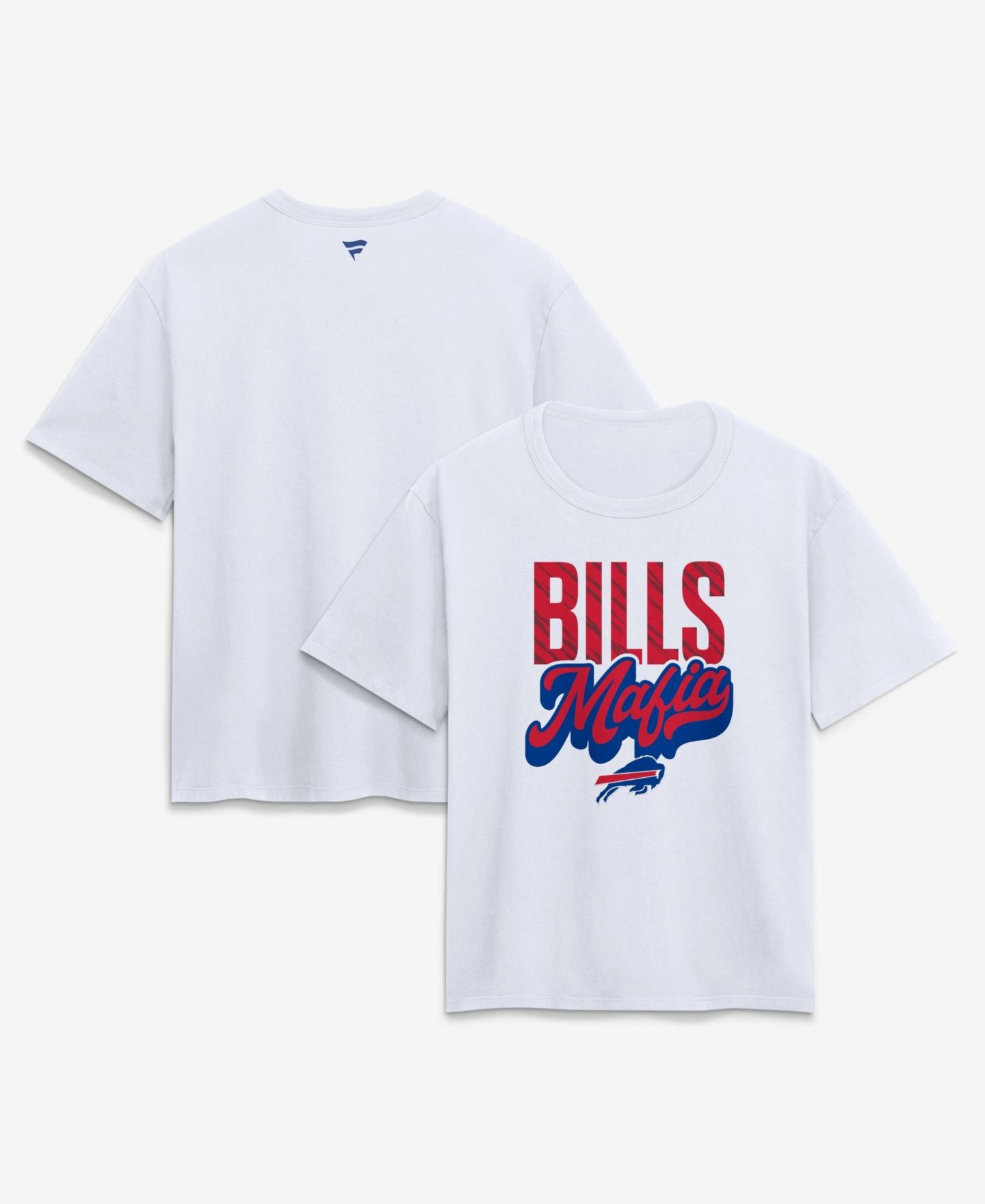 Женская футболка Fanatics White Buffalo Bills Mafia — фото 1