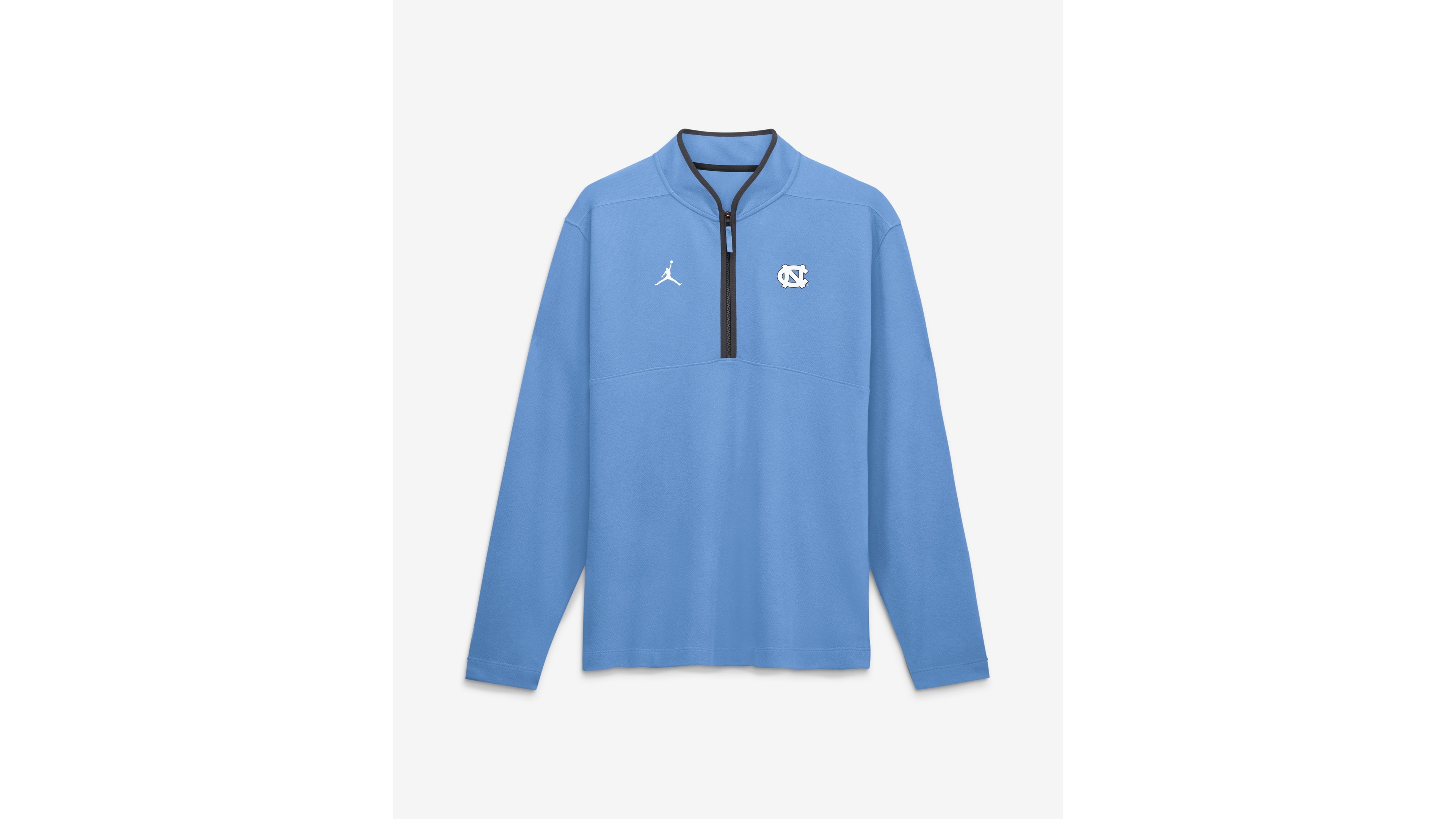 Jordan Men's Carolina Blue North Tar Heels Dri-fit Victory Half-Zip Pullover