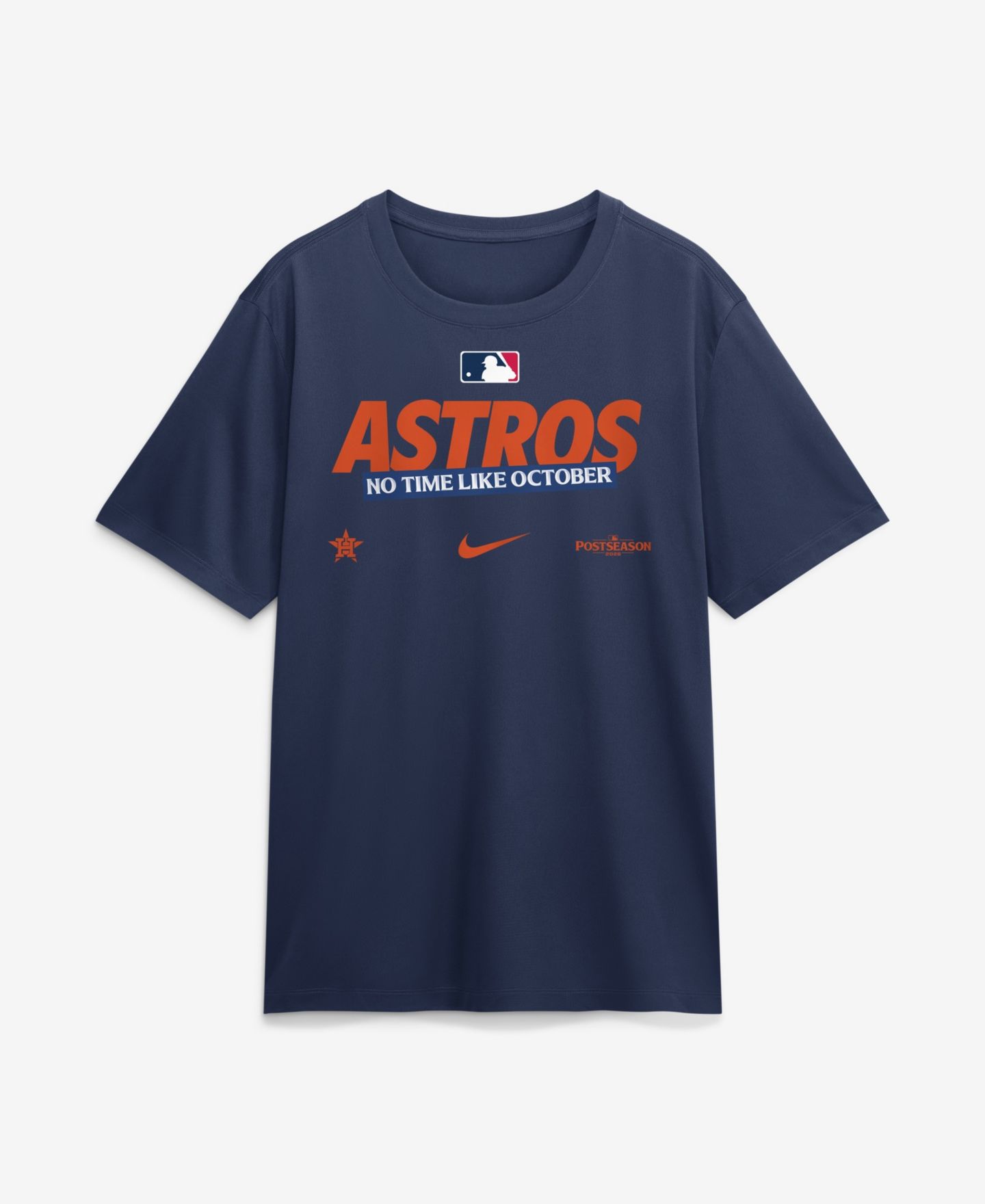 Мужская футболка Nike Navy Houston Astros 2026 MLB Postseason Authentic Collection Legend Dri-FIT — фото 1