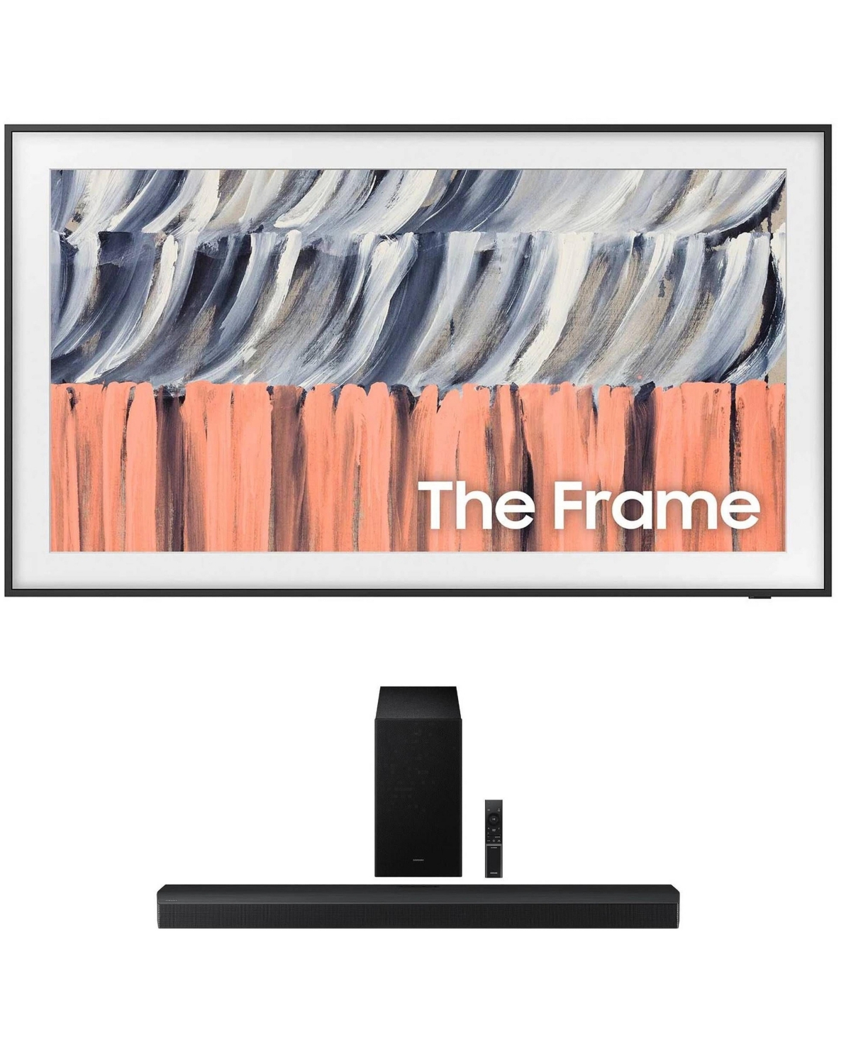 Samsung The Frame 85" Qled 4K Uhd Smart Tv - Graphite black