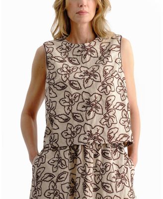 Women's Linda Embroidered Top