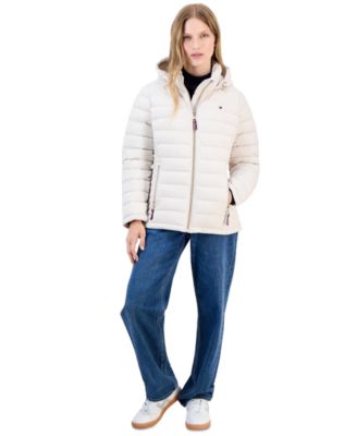 Women's Hooded Packable Puffer Coat, Created for Macy's