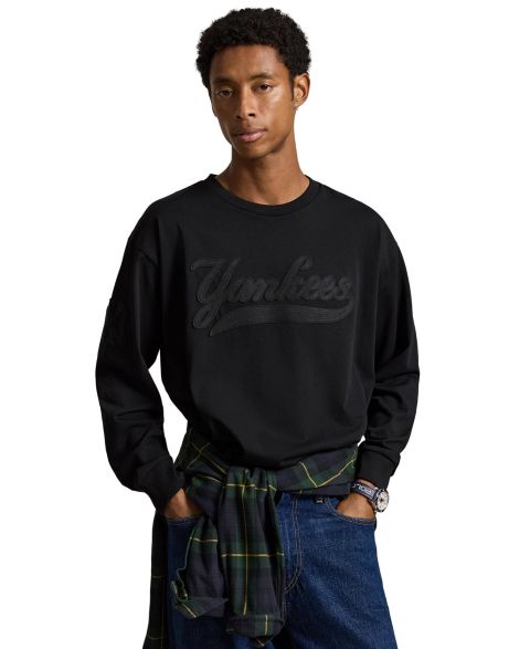 Мужская футболка Polo Ralph Lauren Yankees, цвет: Чёрный
