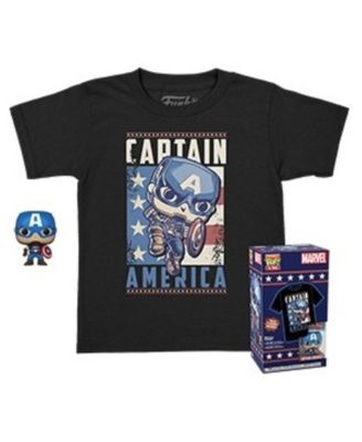 Pocket Pop! Marvel Captain America 2-Piece Set, Ages 6+