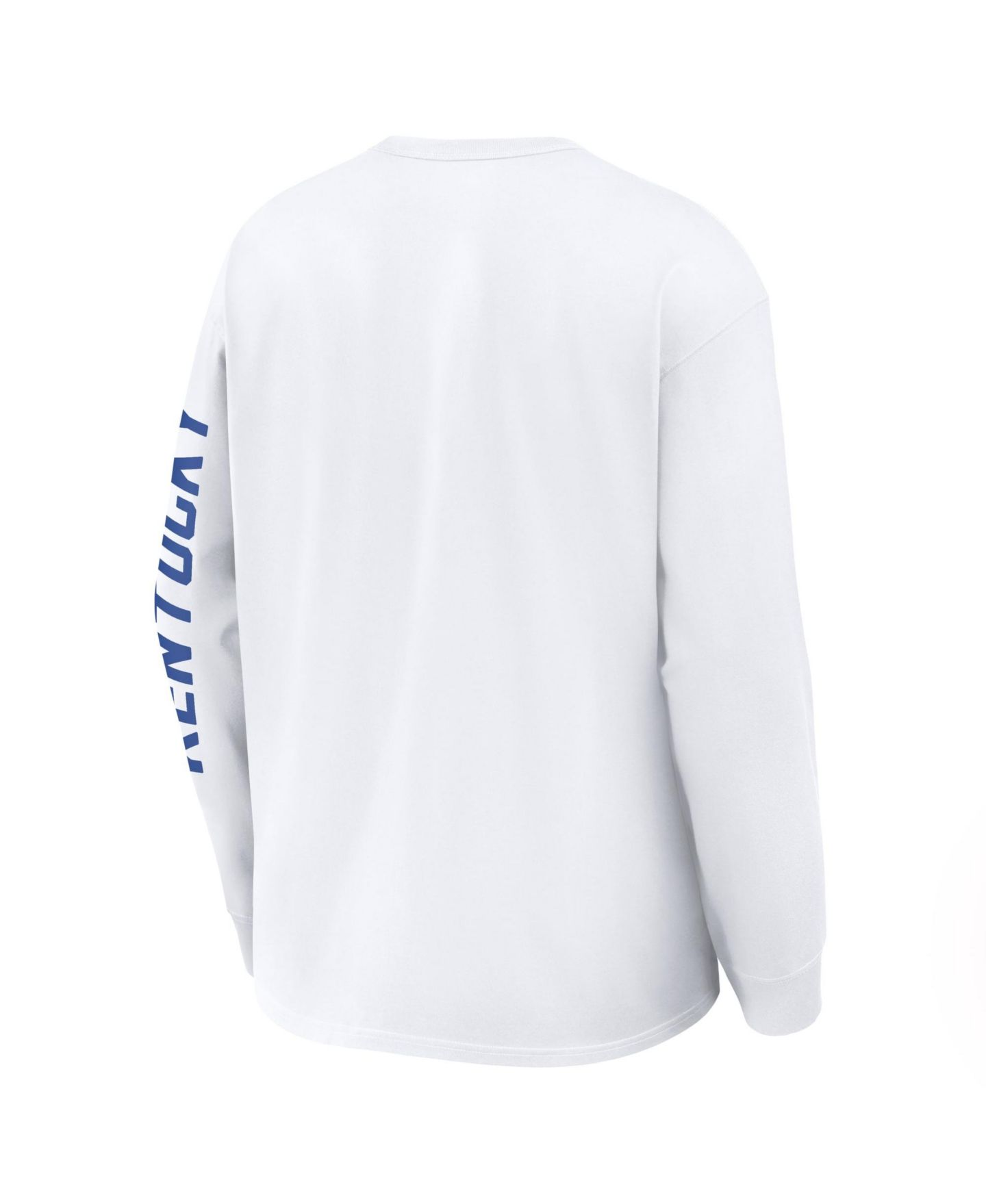 Мужская футболка Nike White Kentucky Wildcats Max 90 Legacy Multi Graphic Long-Sleeve — фото 4
