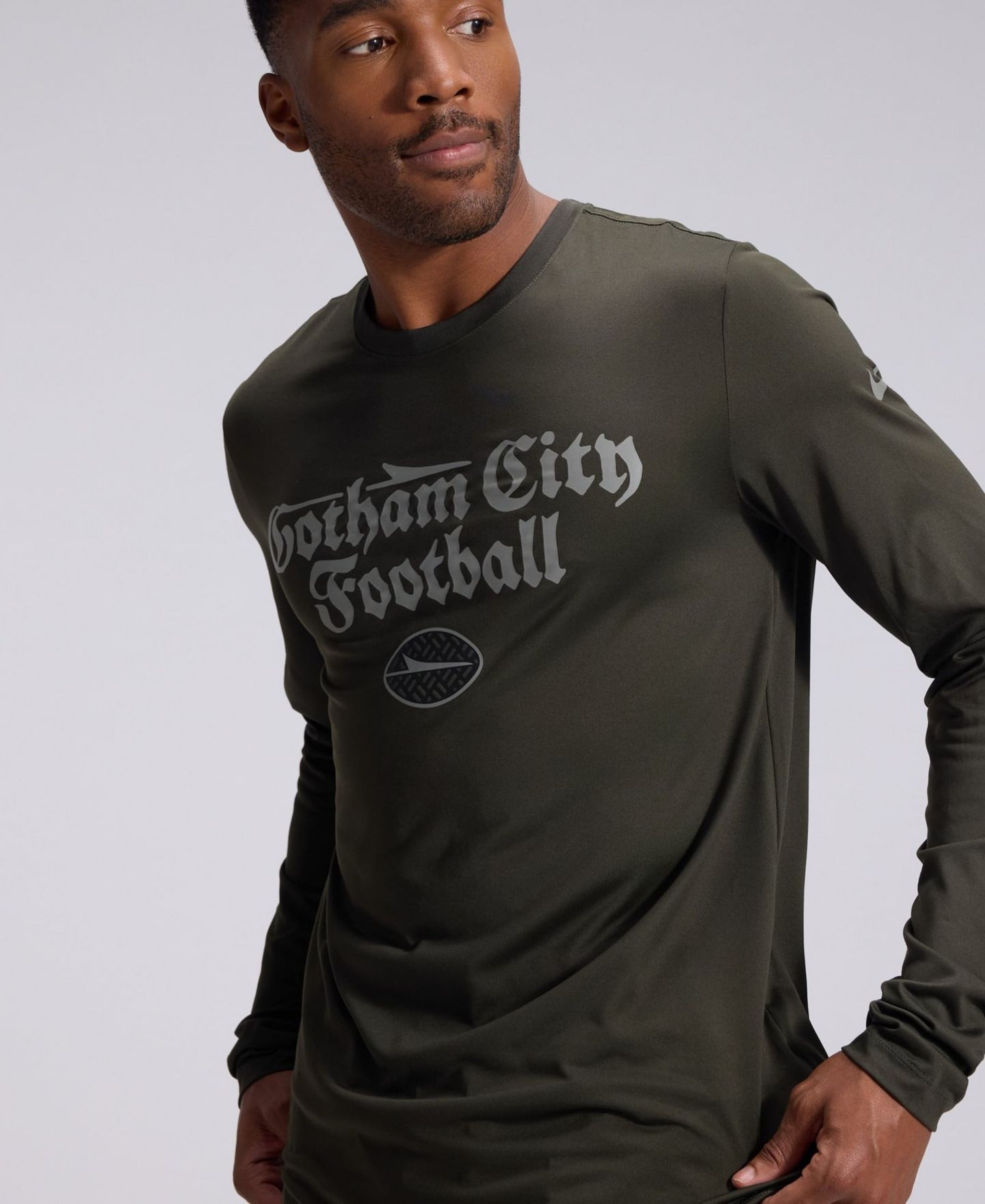 Мужская футболка Nike Green New York Jets Rivalries Collection Sideline Legend Long-Sleeve — фото 9