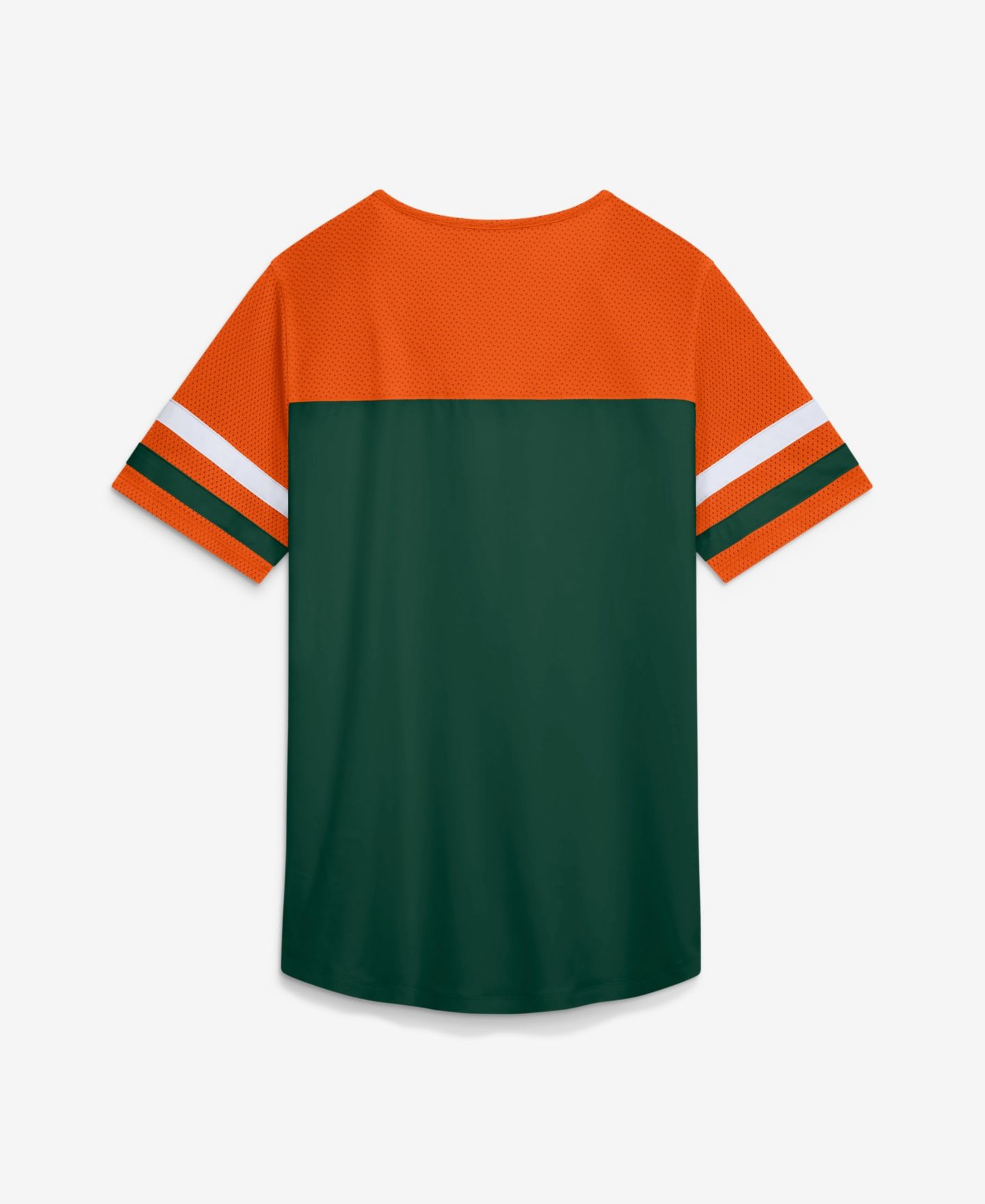 Женская футболка Fanatics Green Miami Hurricanes Power Play Athena Lace-Up — фото 2