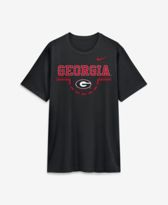 Men's Black Georgia Bulldogs Courtside Legend T-Shirt