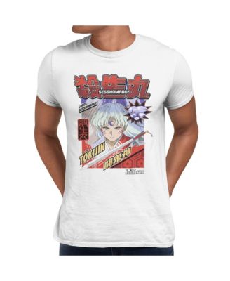 Men's Sesshomaru Tokijin Retro Sword Short Sleeve Tshirt