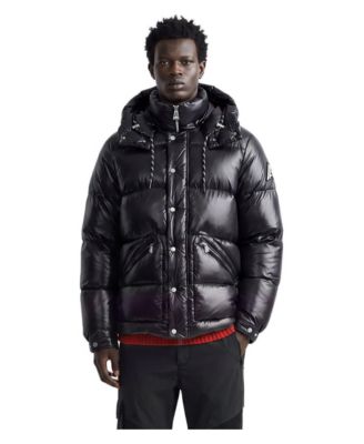 Men's Montfort Front Zipper Relaxed Fit Hooded Puffer Jacket