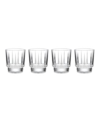 Estate Double Old-Fashioned Glasses, 4-Piece Set