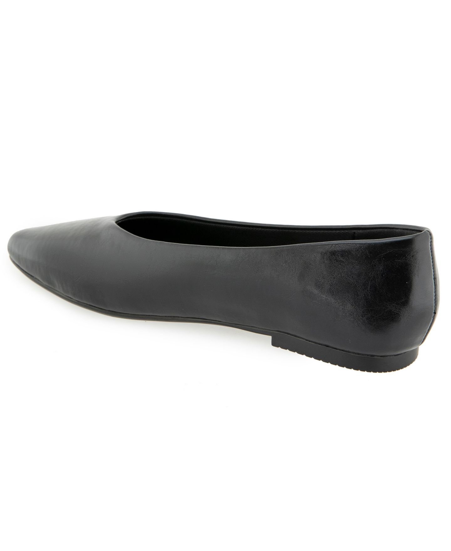 Женские балетки Kenneth Cole Reaction Leonore Pointed Toe Ballet Slip-On, цвет: Чёрный — фото 6