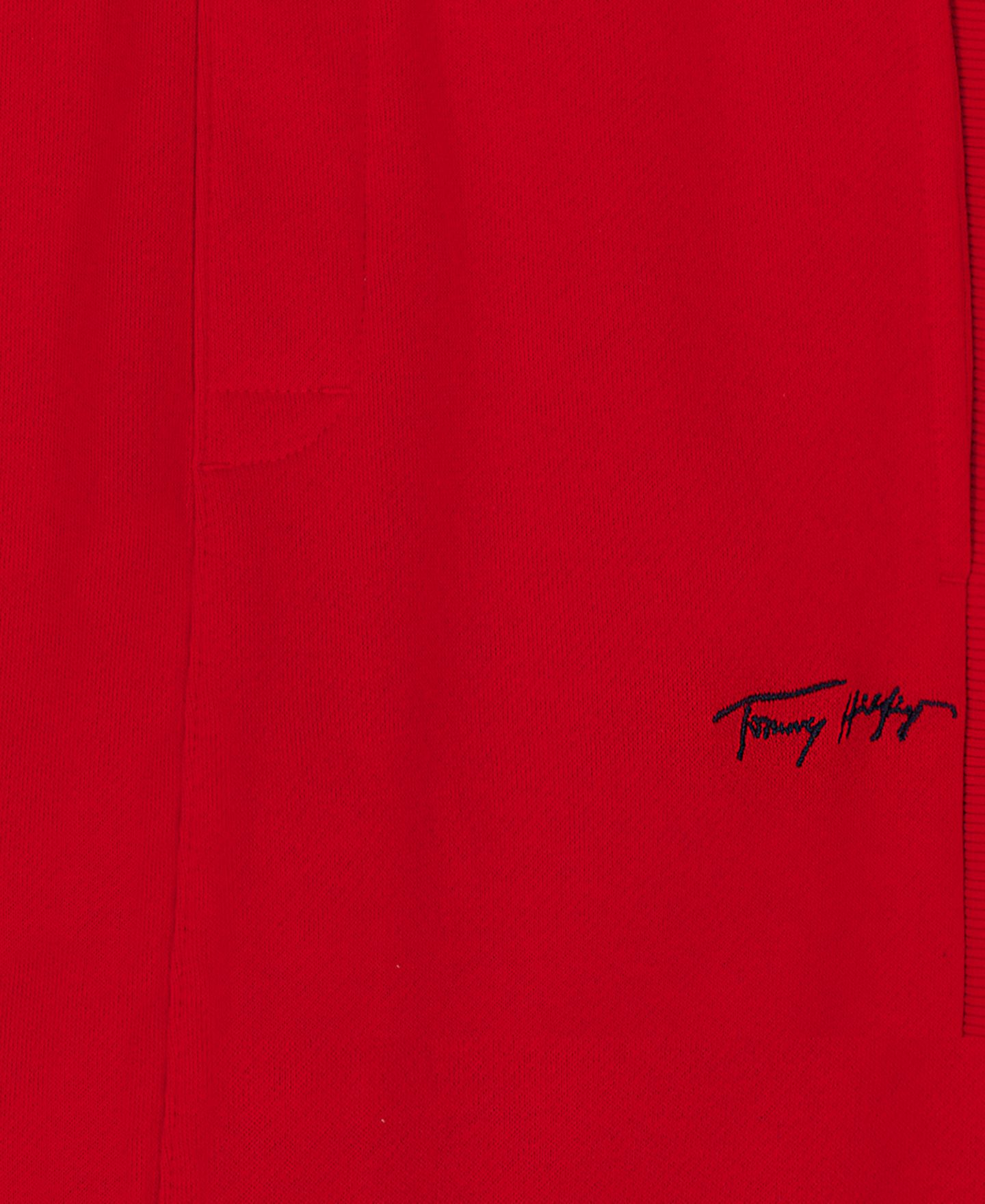 Брюки Tommy Hilfiger Tommy Signature Fleece Joggers для мальчиков, цвет: Красный — фото 6
